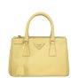 Prada Saffiano Lux Galleria Double Zip Tote Mini Front
