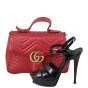 Gucci GG Marmont Small Top Handle Bag Shoe
