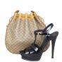 Gucci Micro GG Drawstring Bucket Bag Shoe
