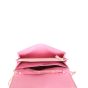 Prada Saffiano Metal Wallet on Chain Whole interior
