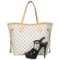 Louis Vuitton Neverfull MM Damier Azur Shoe
