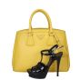 Prada Saffiano Lux Parabole Tote Shoe
