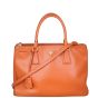 Prada Saffiano Lux Galleria Double Zip Tote Medium Front
