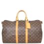 Louis Vuitton Keepall 45 Bandouliere Monogram Front
