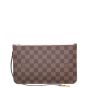 Louis Vuitton Neverfull MM Pochette Damier Ebene Front
