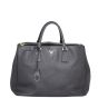 Prada Saffiano Lux Galleria Double Zip Tote Large Front
