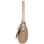 Fendi Woven Leather Baguette Bag Side
