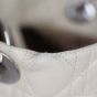 Dior Cannage Top Handle Soft Tote Corner

