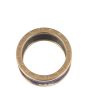 Bvlgari B.Zero1 18k Rose Gold and Marble Four Band Ring Top

