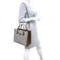 Gucci GG Supreme Small Tote Bag Mannequin
