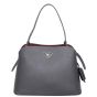 Prada Saffiano Cuir Matinee Bag Large Front
