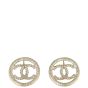 Chanel Twisted CC Earrings Back