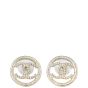 Chanel Twisted CC Earrings Front