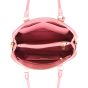 Prada Saffiano Lux Promenade Medium Whole interior

