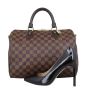 Louis Vuitton Speedy 30 Bandouliere Damier Ebene Shoe
