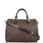 Louis Vuitton Speedy 30 Bandouliere Damier Ebene Front
