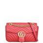 Gucci GG Marmont Matelasse Small Shoulder Bag Front
