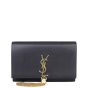 Saint Laurent Kate Tassel Chain Wallet Front