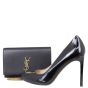 Saint Laurent Kate Tassel Chain Wallet Shoe