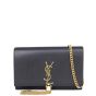 Saint Laurent Kate Tassel Chain Wallet Front with Strap