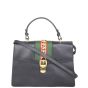 Gucci Sylvie Top Handle Medium Bag Front
