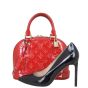 Louis Vuitton Alma BB Monogram Vernis Shoe

