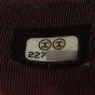 Chanel CC Double Zip Clutch with Chain | Black Lambskin