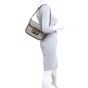 Gucci GG Supreme 1955 Horsebit Shoulder Bag Mannequin