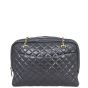 Chanel Vintage Quilted Lambskin Zip Tote Back
