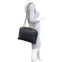 Chanel Vintage Quilted Lambskin Zip Tote Mannequin
