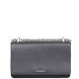 Prada Saffiano Tessuto Chain Shoulder Bag Front
