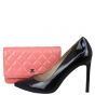 Chanel Classic Wallet on Chain Patent Shoe
