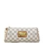 Louis Vuitton Eva Pochette Damier Azur Front with strap