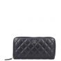 Chanel Classic Long Zipped Wallet Front