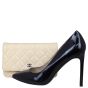 Chanel Classic Wallet on Chain Patent Shoe