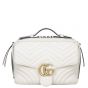 Gucci GG Marmont Small Top Handle Bag with Web Strap Front