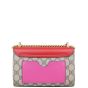 Gucci GG Supreme Padlock Small Shoulder Bag Back