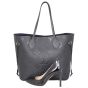 Louis Vuitton Neverfull MM Monogram Empreinte Giant Shoe