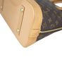 Gucci GG Supreme Padlock Small Shoulder Bag Corner Closeup