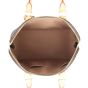 Gucci GG Supreme Padlock Small Shoulder Bag Interior
