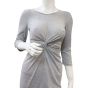 Tiffany T Smile Pendant Large 18k White Gold and Diamonds Mannequin