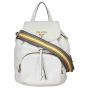 Prada Vitello Daino Convertible Strap Backpack Front with Strap
