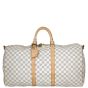 Louis Vuitton Keepall 55 Bandouliere Damier Azur Front