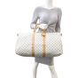 Louis Vuitton Keepall 55 Bandouliere Damier Azur Mannequin