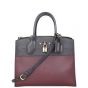 Louis Vuitton City Steamer MM (plum) Front with Strap