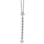 Tiffany & Co Platinum and Diamond Grace Drop Pendant Pendant