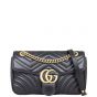 Gucci GG Marmont Matelasse Small Shoulder Bag Front wtih Strap