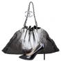 Chanel Melrose Degrade Cabas Tote Patent Shoe