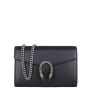 Gucci Dionysus Mini Leather Chain Wallet Front with Strap