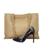 Chanel Vintage CC Jumbo XL Chain Shoulder Bag Shoe